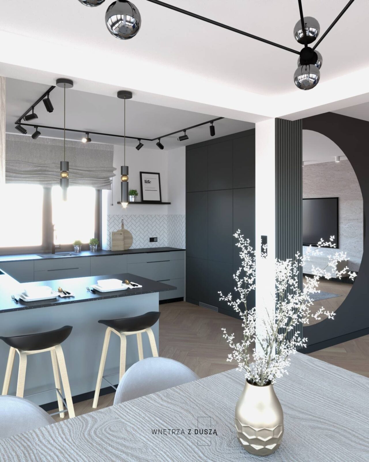 Projekt kuchni Lublin | Wnętrza z duszą